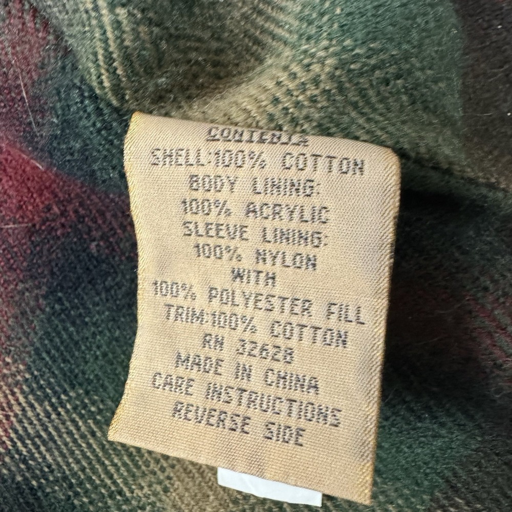Vintage Agrigold Corn Large Canvas Lined Chore Farm Jacket Corduroy Detroit - Picture 4 of 9